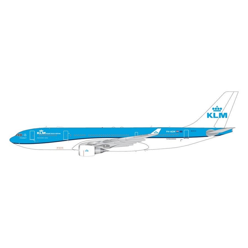 1/200 A330-200 KLM Royal Dutch Airlines New Colors PH-AOM