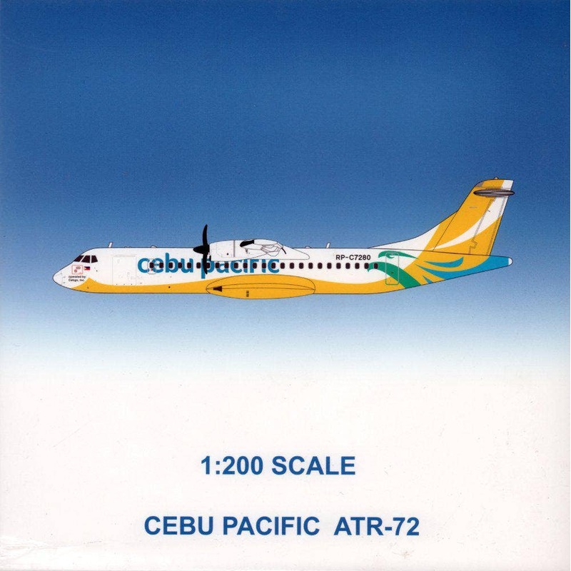 1/200 Cebu Pacific Air New Paint RP-C7280 ATR-72-600