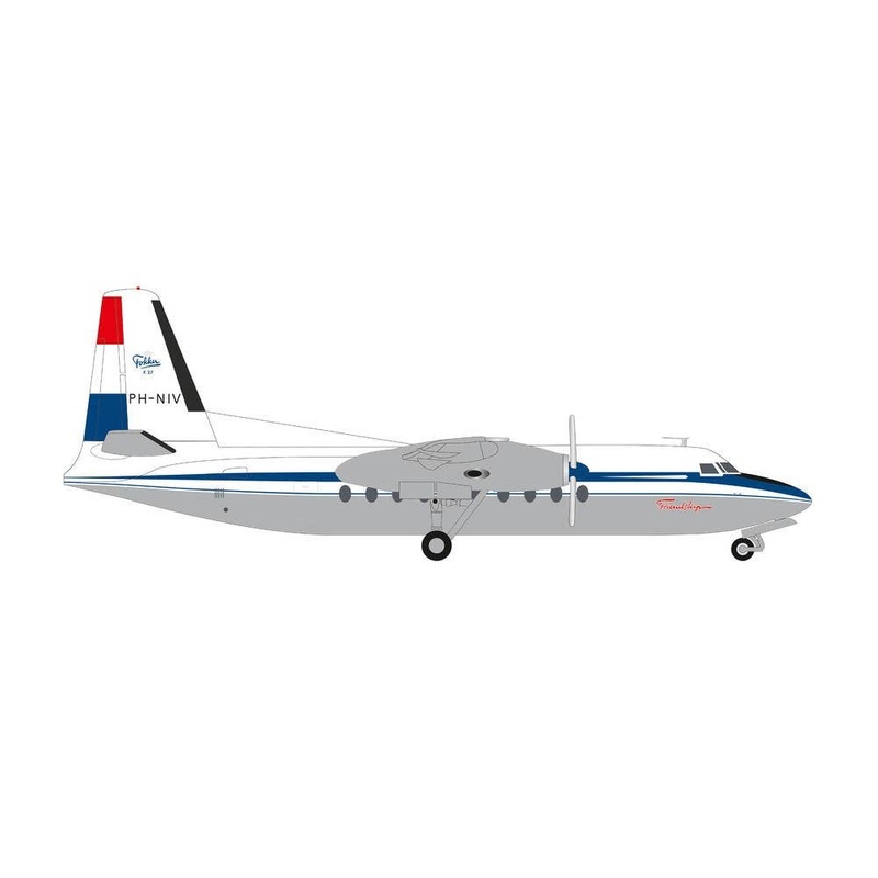 1/200 Fokker 27 Friendship 65th Anniversary PH-NIV