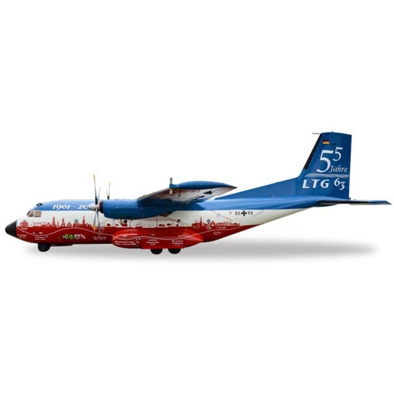 1/200 C-160 Luftwaffe LTG 63/60 50 + 95 55 Anniversary coating machine