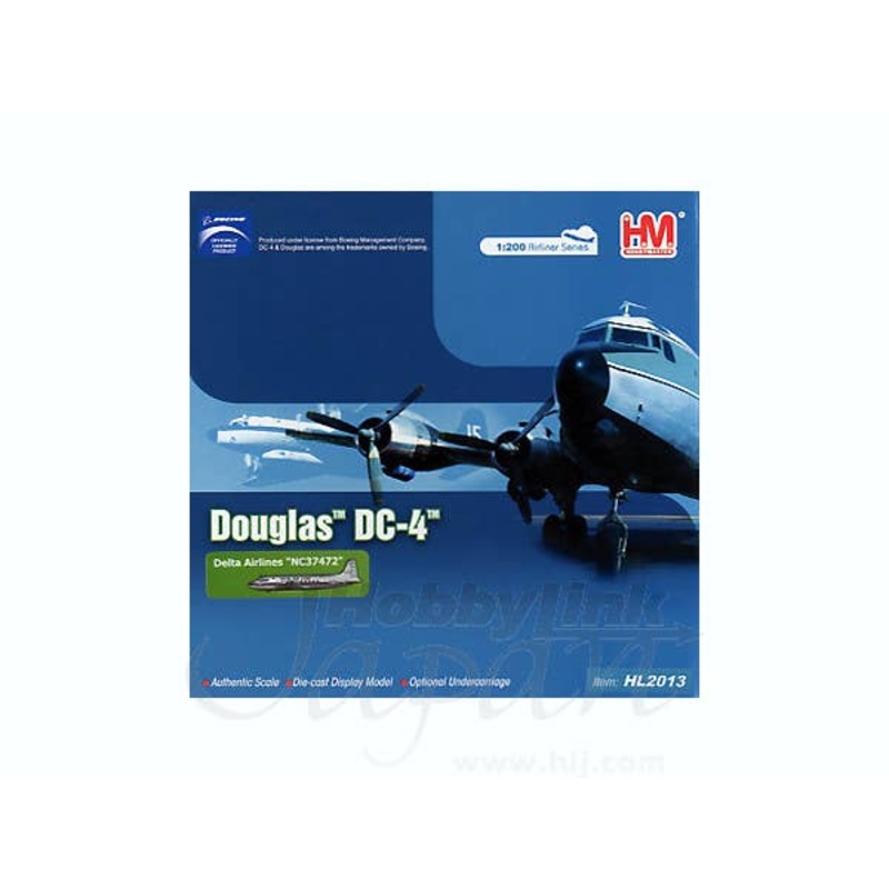 1/200 Douglas DC-4 Delta Airlines NC37472
