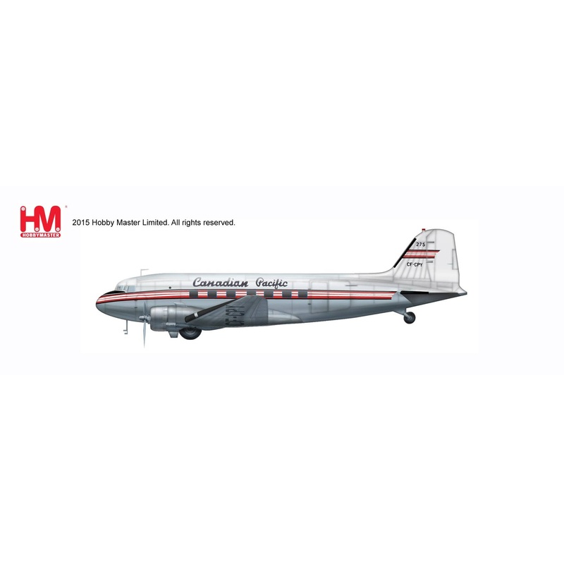 1/200 Douglas DC-3 Canadian Pacific Airlines