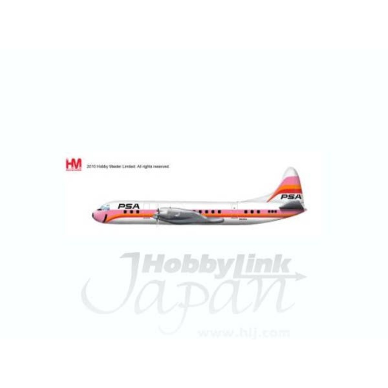1/200 Lockheed L-188 Electra Pacific Southwest Airlines N6130A