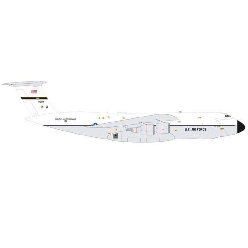 1/200 C-5A USAF 436thAW Dover Air Force Base 69-0014