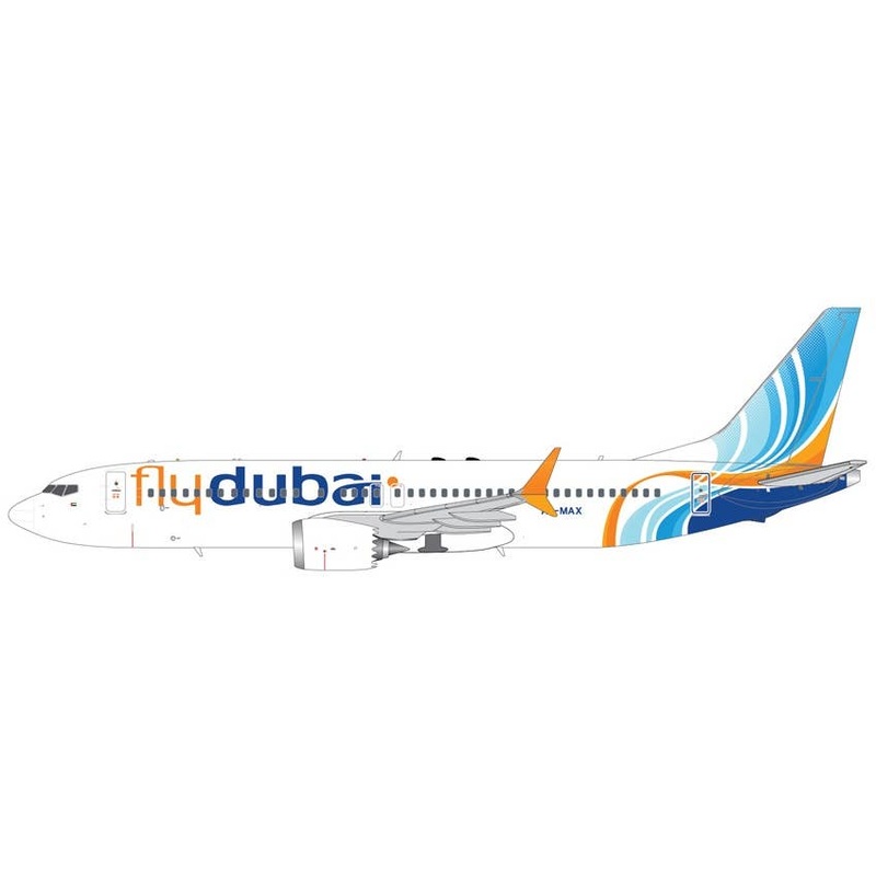 1/200 737 MAX8 flydubai A6-MAX