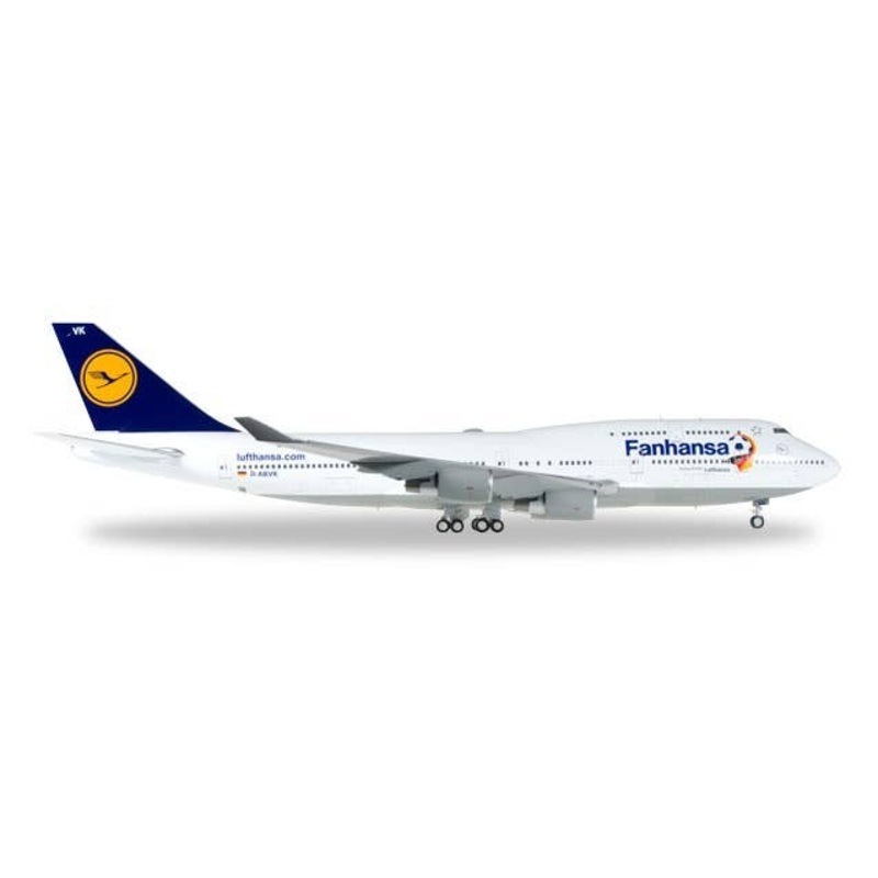 1/200 747-400 Lufthansa Fanhansa D-ABVK