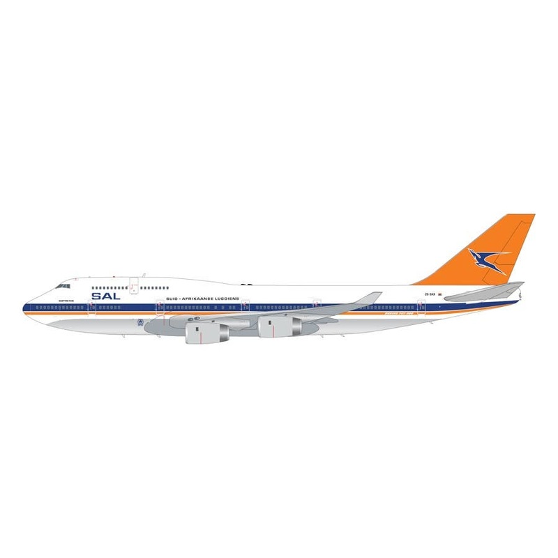 1/200 747-400 South African Airways ZS-SAX