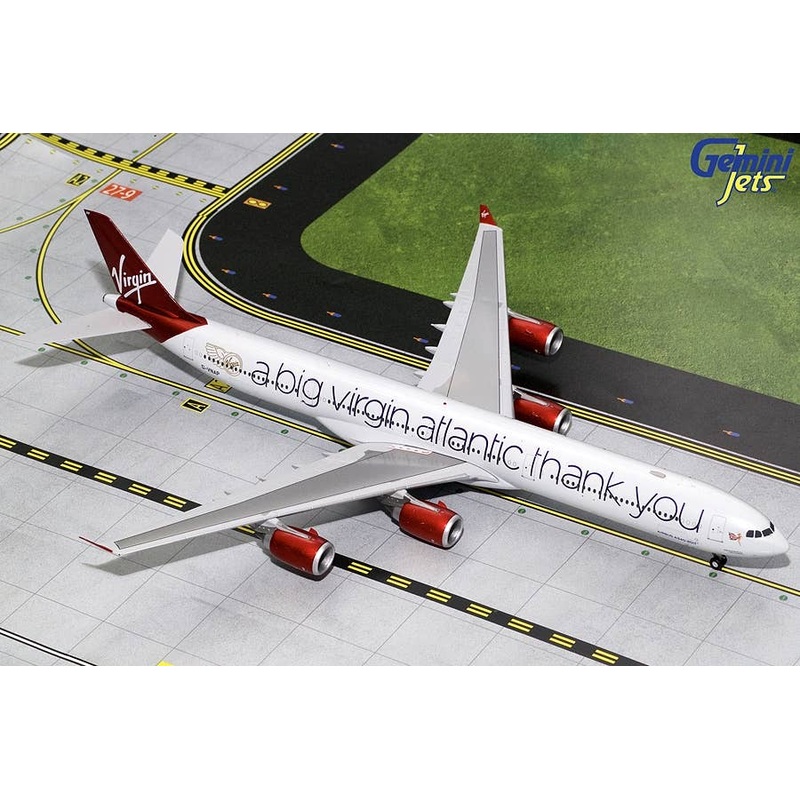 1/200 A340-600 Virgin Atlantic G-VNAP A Big Thank You