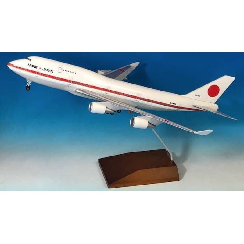 1/200 Japanese Air Force One 747-400 20-1101 Wooden Stand Ver.