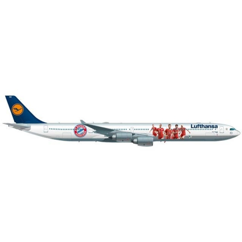 1/200 Lufthansa Airbus A340-600 "FC Bayern Audi Summer Tour China 2017"