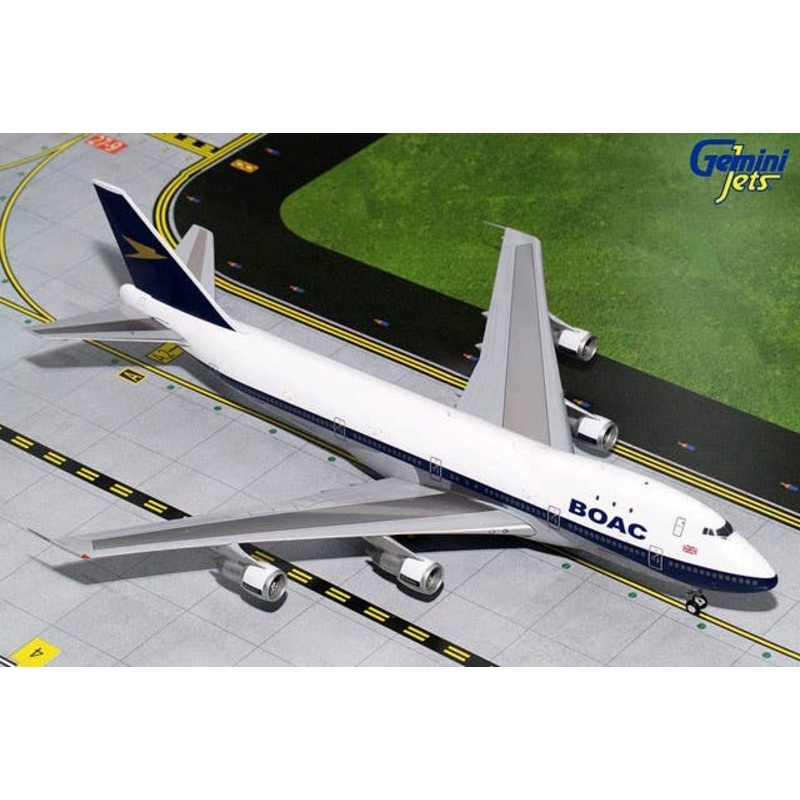 1/200 747-100 BOAC (Polished) G-AWNF