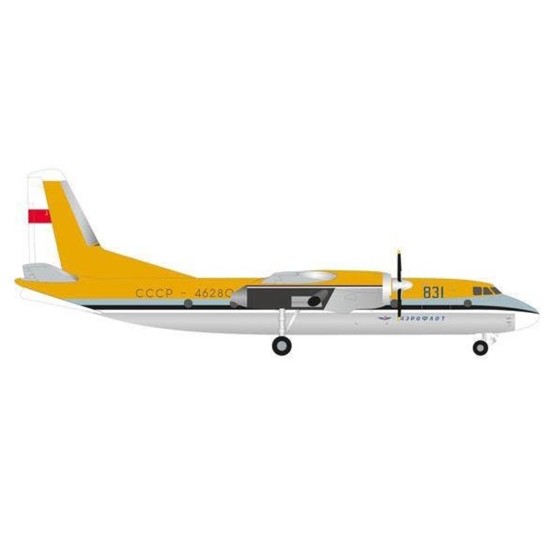 1/200 AN-24B Aeroflot Russian Airlines Le Bourget 1969 CCCP-46280