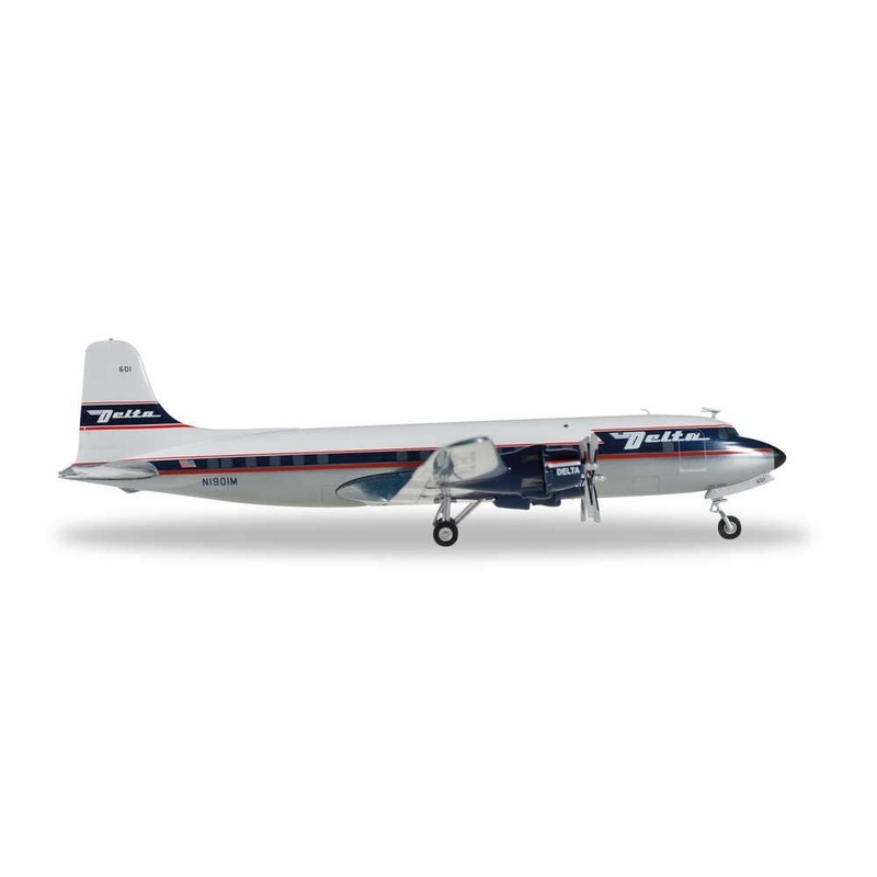 1/200 DC-6 Delta Air Lines N1901M