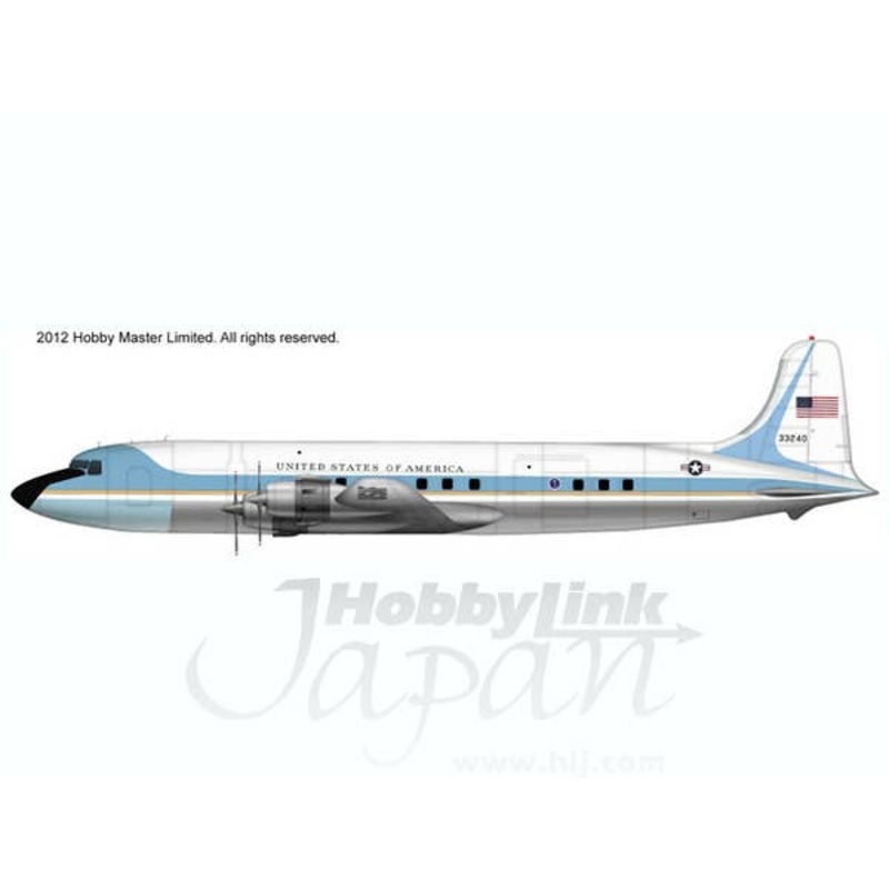 1/200 The VC-118A USA presidential airplane
