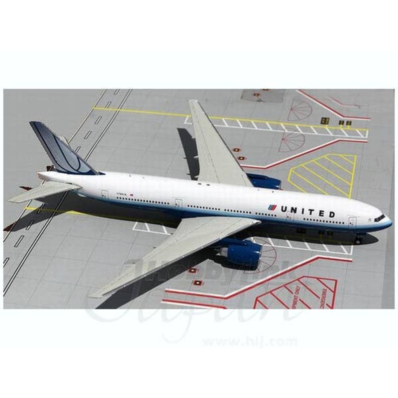 1/200 Boeing 777-200ER United Airlines N784UA (Final Blue Tulip Livery)