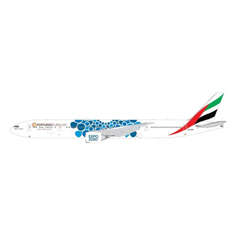 1/200 777-300ER Emirates Airline A6-EPK (Expo 2020 Blue Baubles)