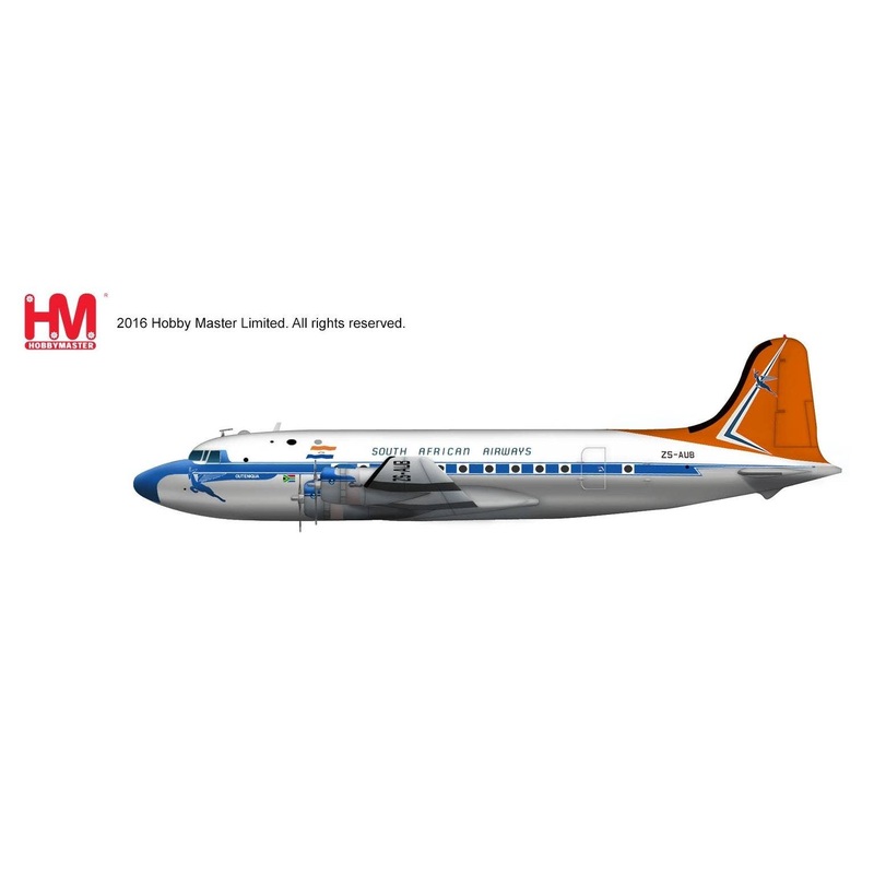 1/200 Douglas DC-4 "South African Airways ZS-AUB"