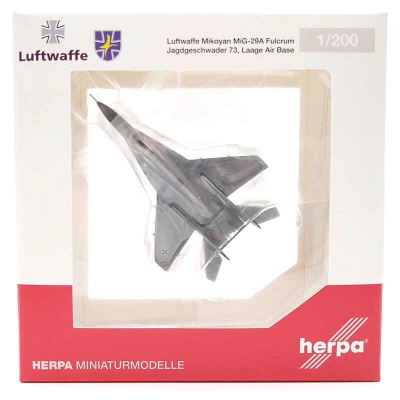 1/200 MiG-29A Luftwaffe Mikoyan 29+18 Fulcrum Jagdgeschwader 73
