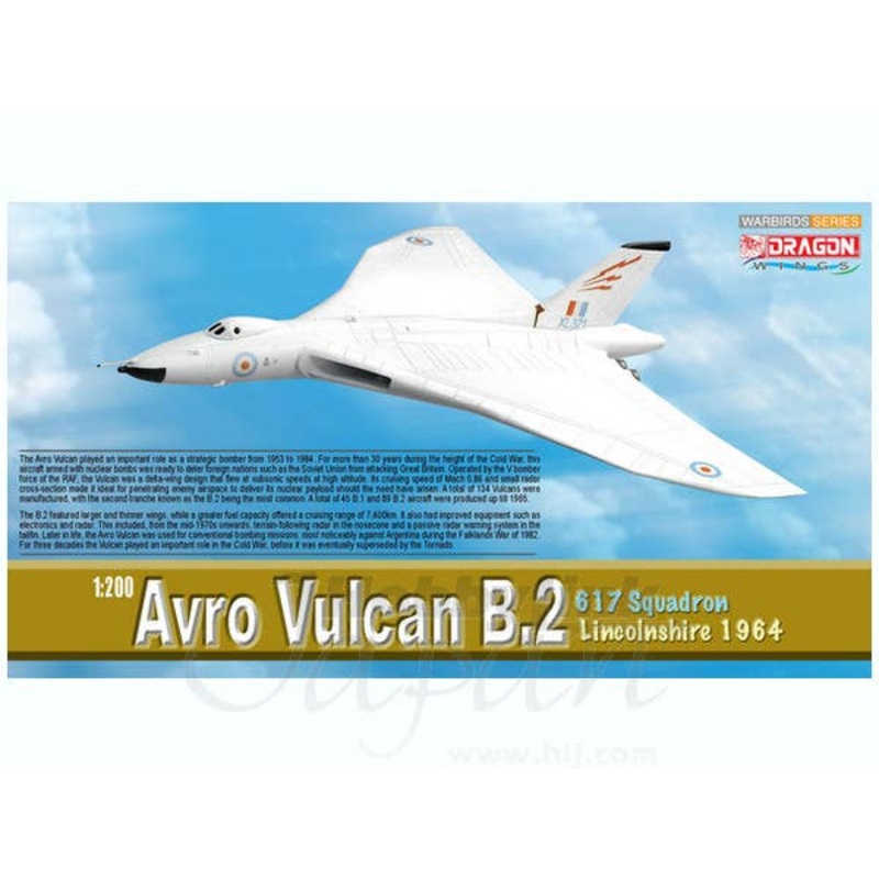 1/200 Avro Vulcan B.2 617 Squadron Lincolnshire 1964
