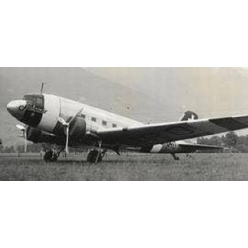 1/200 DC-3 Swissair Neutrality Color Scheme HB-IRO