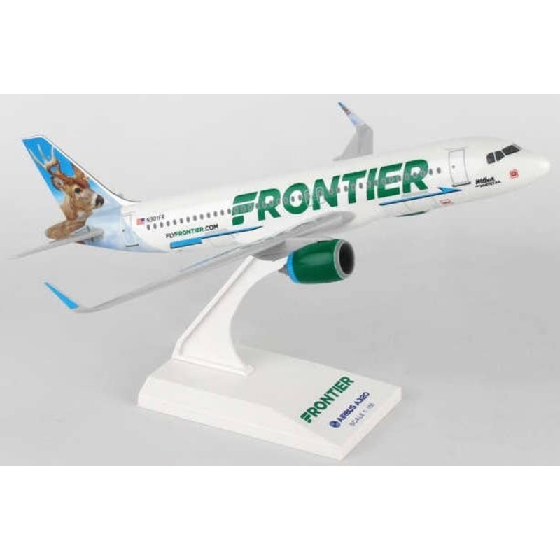 1/150 A320neo Frontier Airlines Wilbur Whitetail