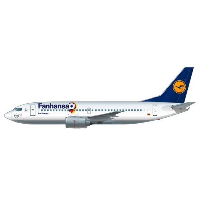 1/180 737-300 Lufthansa German Airlines Fanhansa
