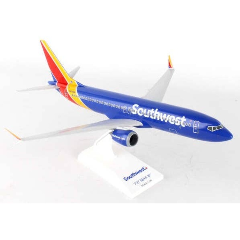 1/130 737MAX8 Southwest Airlines (w/WiFi Dome)