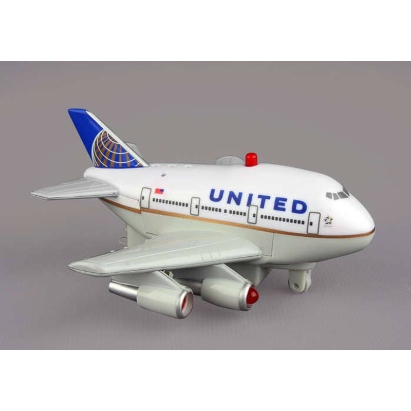 Pullback Light & Sound United Airlines