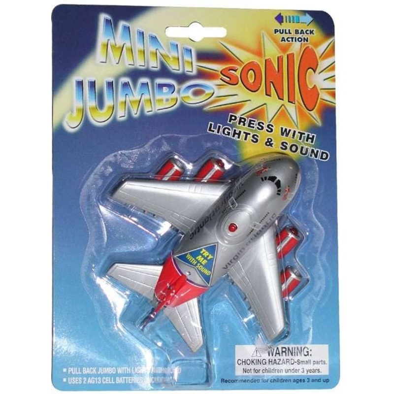 Pullback Light & Sound Virgin Airlines