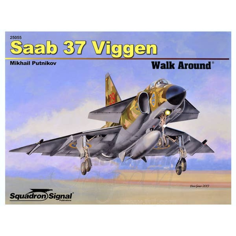Saab 37 Viggen Walk Around (SC)