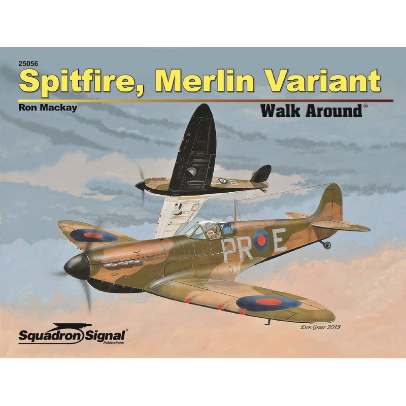 Spitfire, Merlin Variant Walk Around (SC)