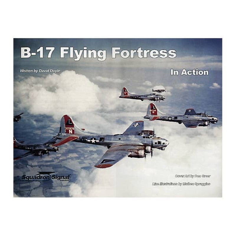 B-17 Flying Fortress In Action