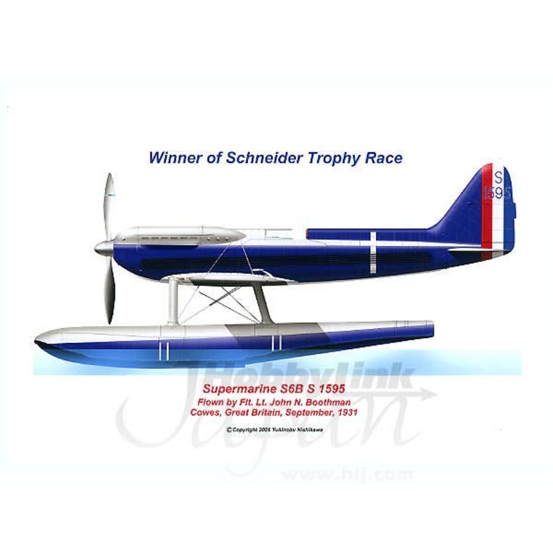 Supermarine S6B S1595
