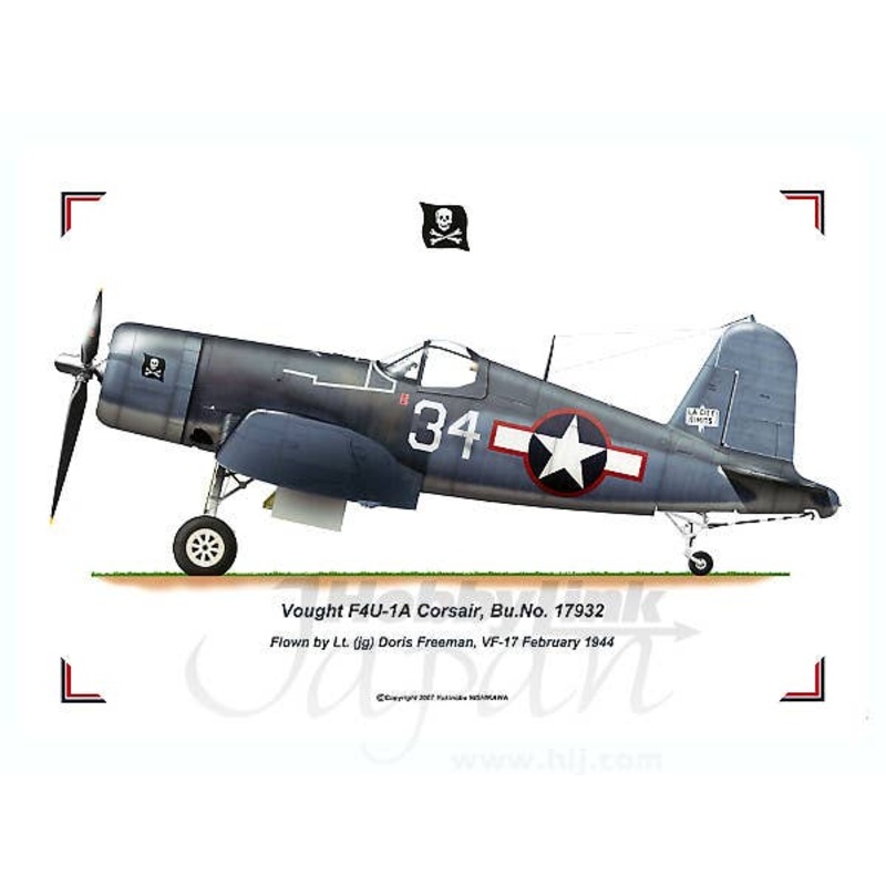 Vought F4U-1A Corsair VF-17 Bu.No.17932