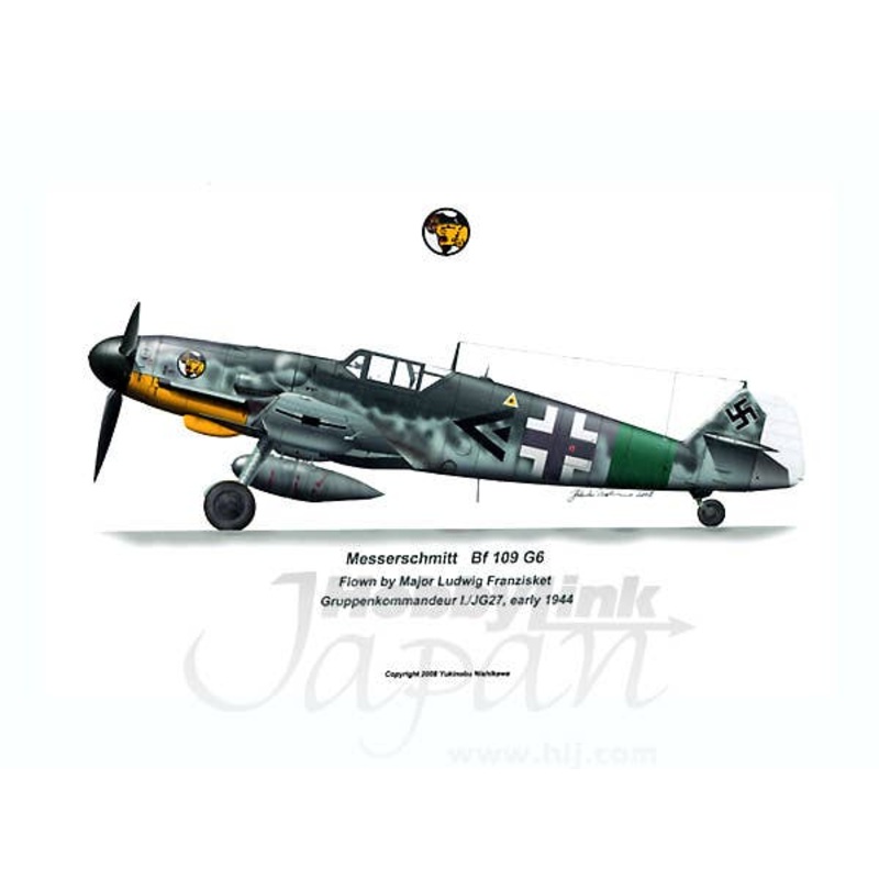 Messerschmitt Bf109 G6 JG27