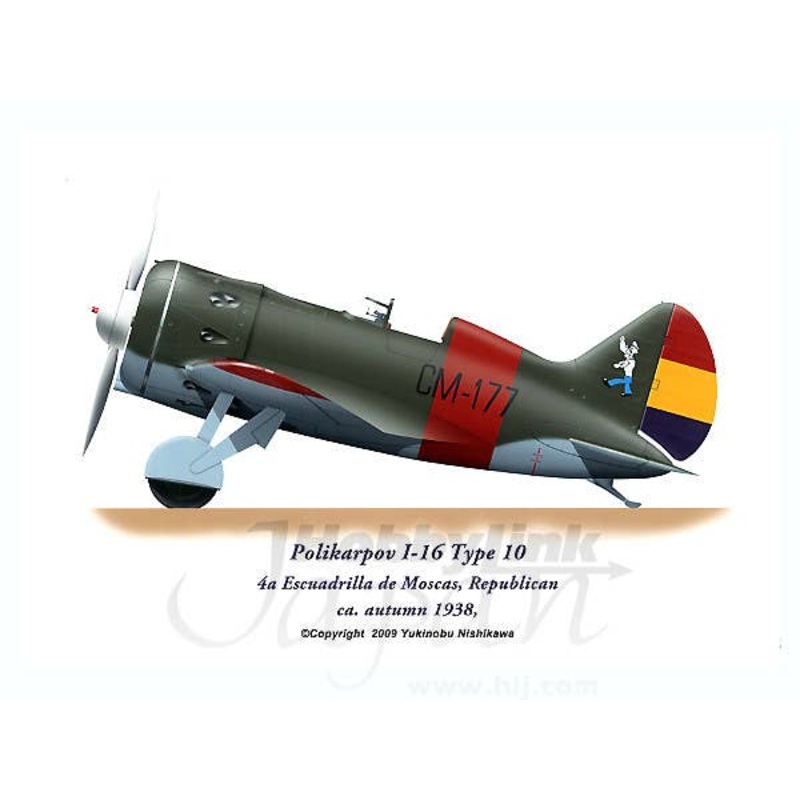 Polikarpov I-16 Type 10 CM177