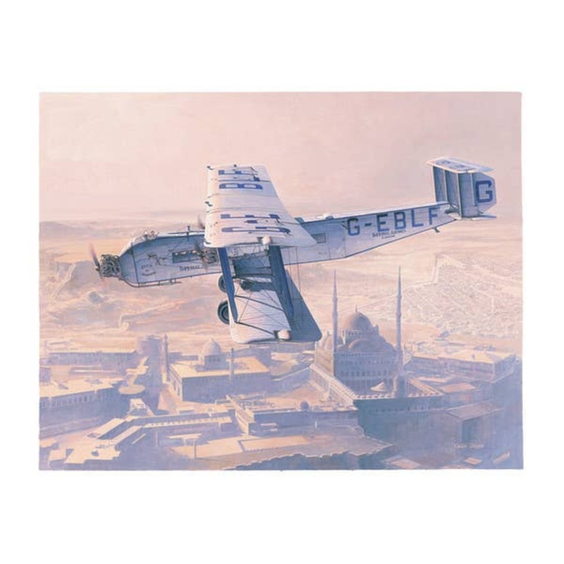 Shigeo Koike Art Print: Armstrong Whitworth Argocy Airliner