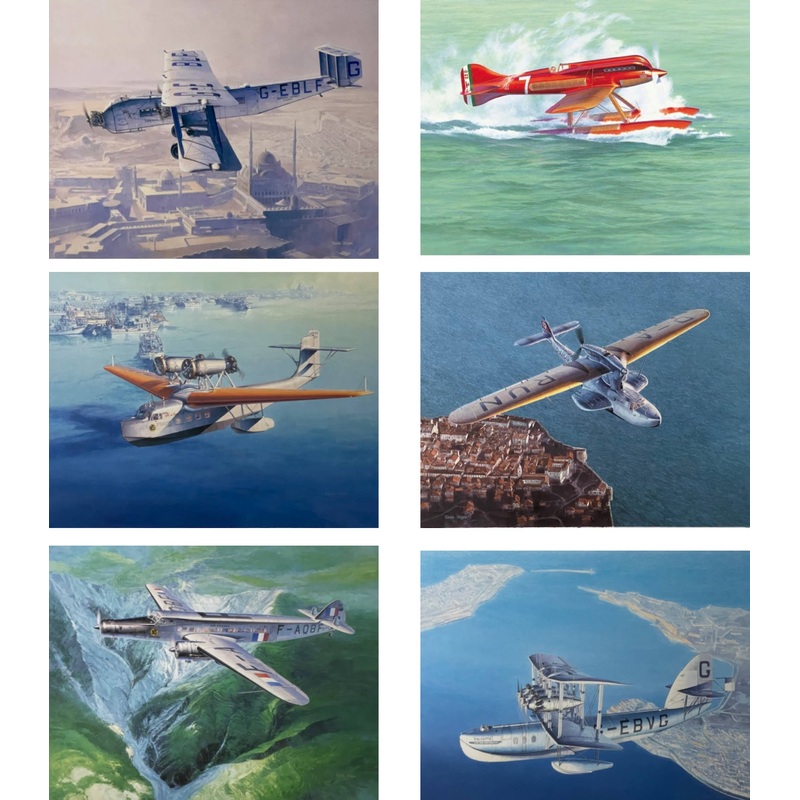 The Golden Age of Aviation (Art Print Bundle)