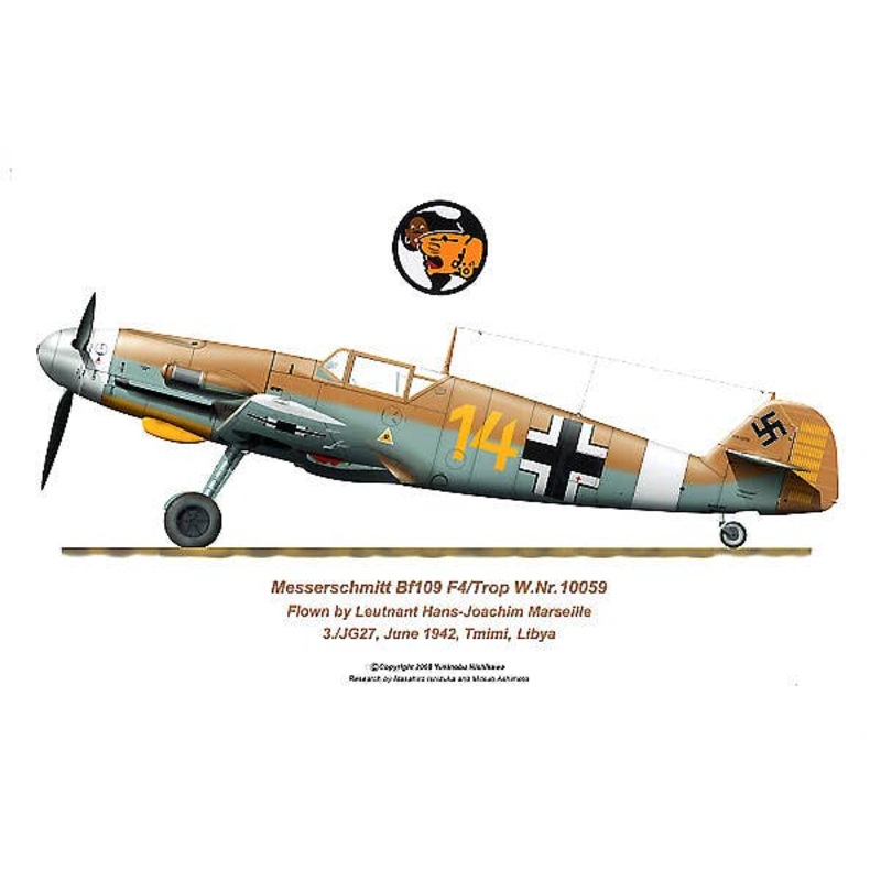 Messerschmitt Bf109F4/Trop 10059
