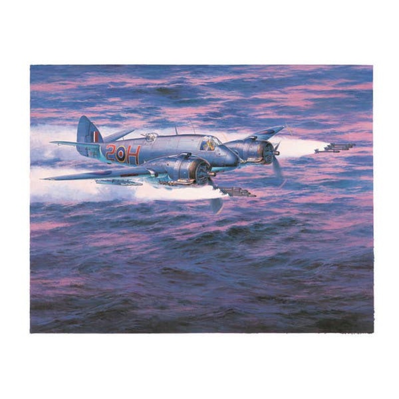 Shigeo Koike Art Print: Bristol Beaufighter TF Mk.X Fighter