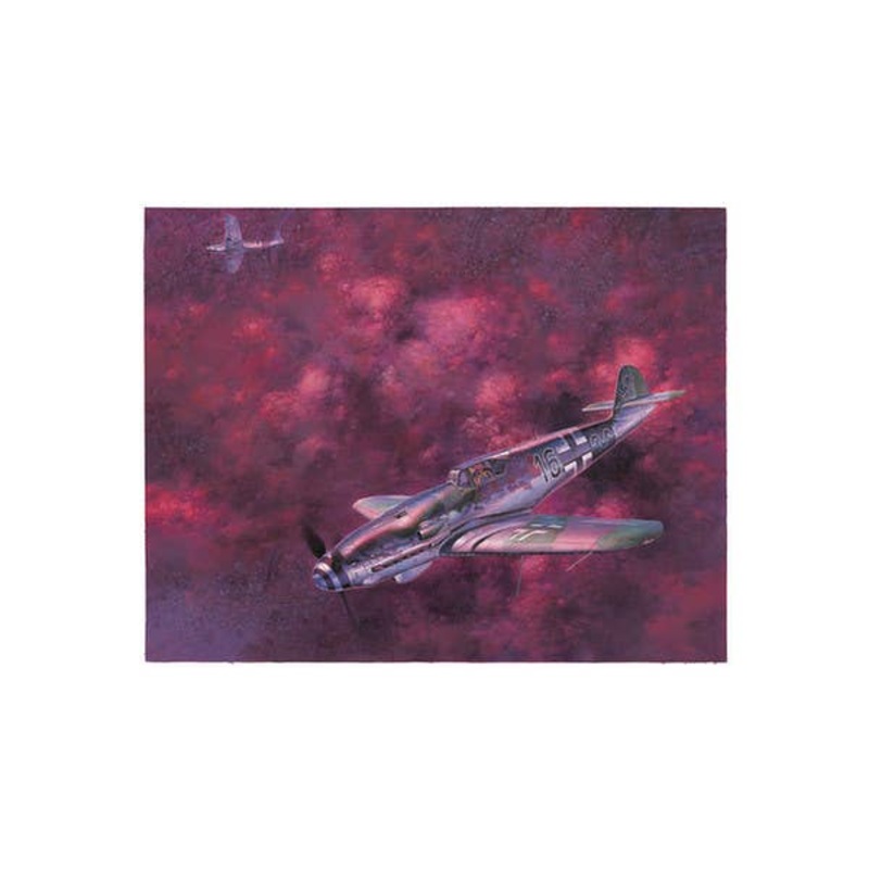 Shigeo Koike Art Print: Messerschmitt Bf109K-4