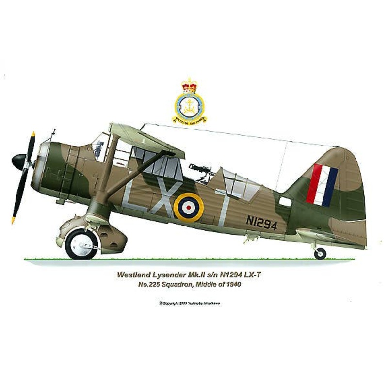 Westland Lysander Mk.II N1294 LX-T