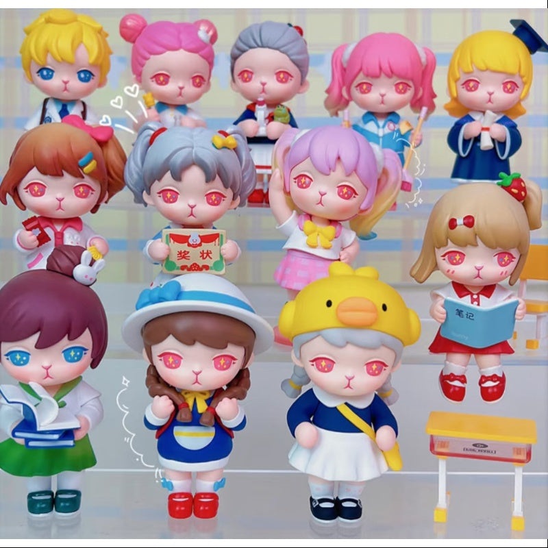 Bunny School Series Whole Set Opened