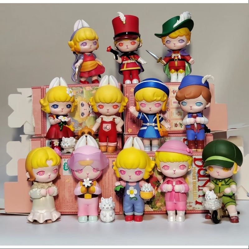 Bunny Flower Angel LuLu Series Whole Set Opened