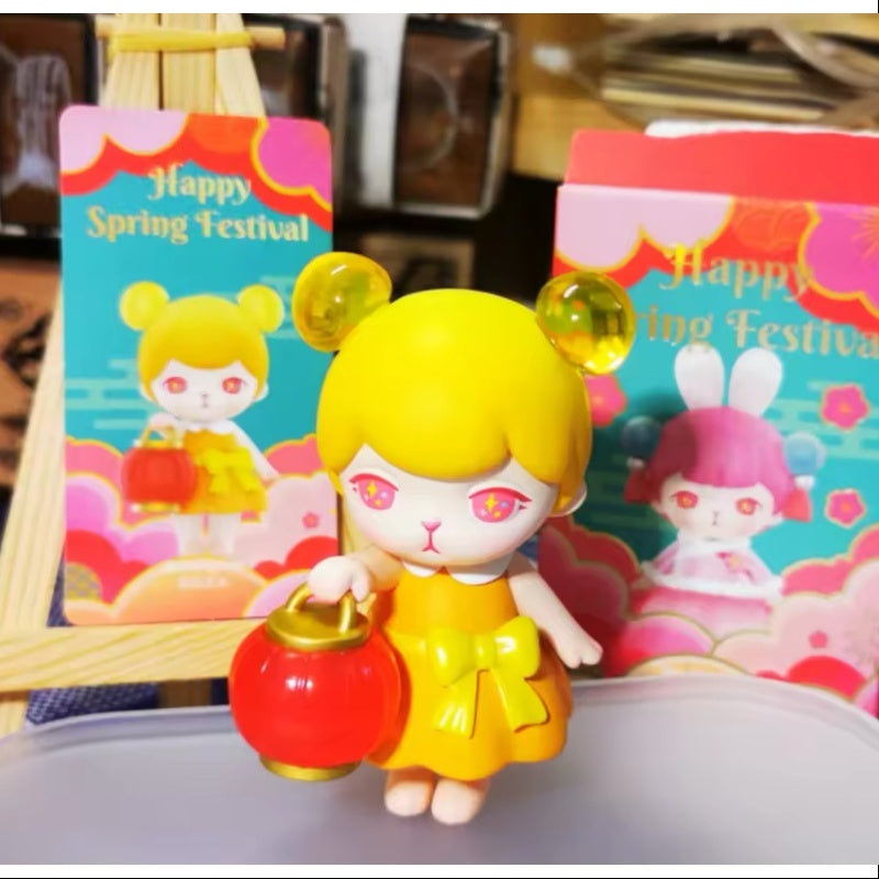 Bunny Happy Spring Festival Series Booming Life