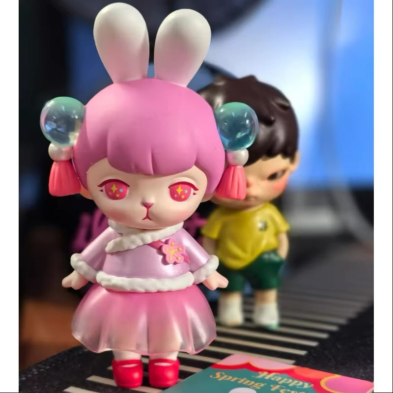 Bunny Happy Spring Festival Series No lllness