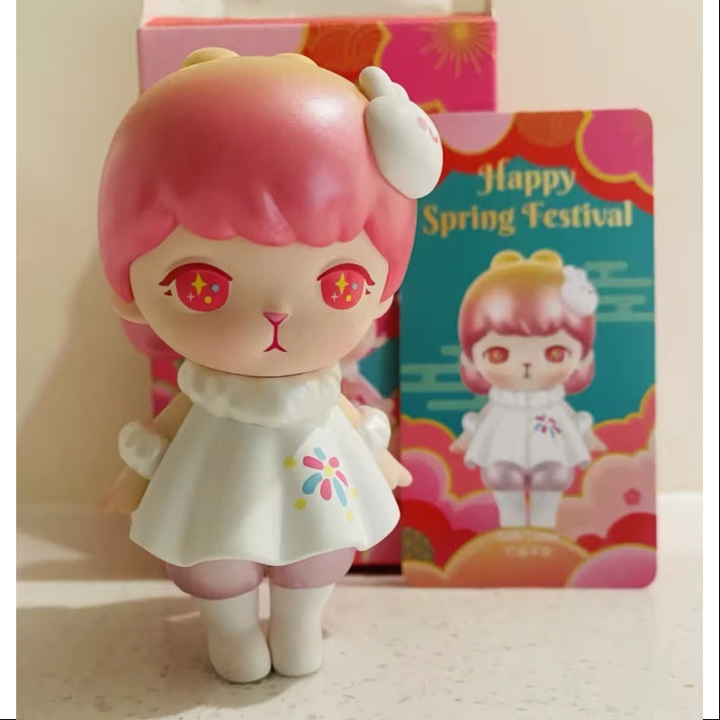Bunny Happy Spring Festival Series Safe Letter