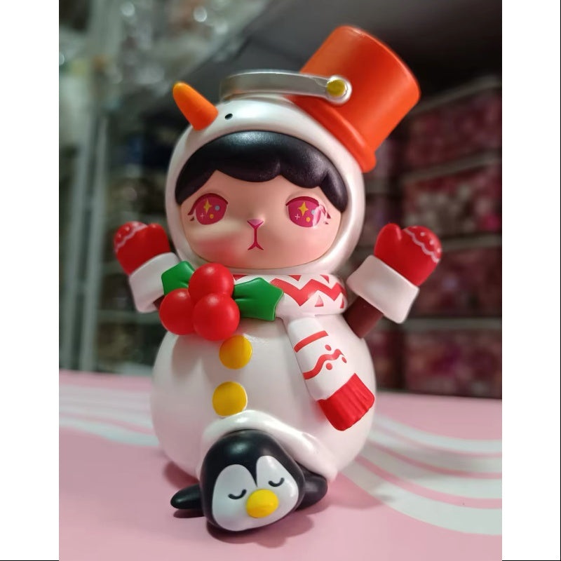 Bunny Christmas Series Snow Man