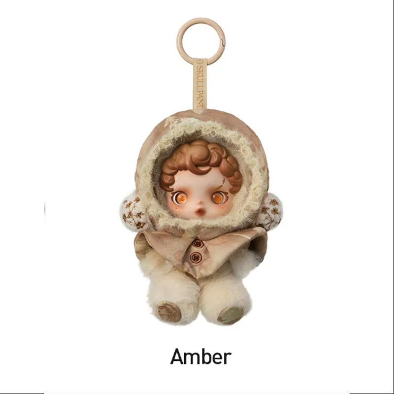 Skullpanda L'impressionnisme Series Vinyl Plush Pendant Amber