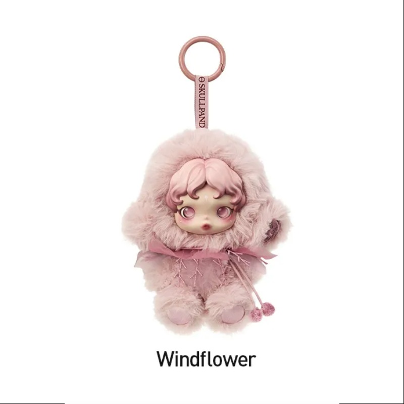Skullpanda L'impressionnisme Series Vinyl Plush Pendant Windflower